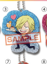 main photo of ONE PIECE Glittery Acrylic Charm Collection -Gochisou Hen-: Sanji