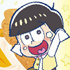 Osomatsu-san Toji Colle Acrylic Keychain: Juushimatsu