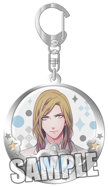 main photo of Uta no☆Prince-sama♪ Glass Art Keychain White Suit ver.: Camus