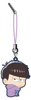 main photo of Osomatsu-san Bocchi-kun Trading Rubber Strap: Ichimatsu