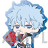 Gintama Clear Rubber Strap: Sakata Gintoki