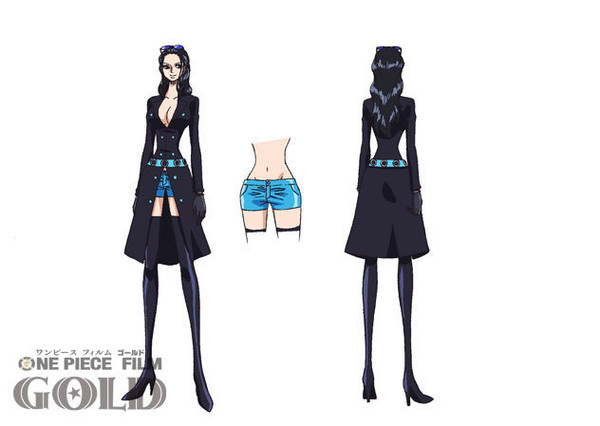 One Piece Film Gold All character designs