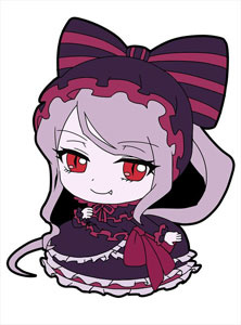 main photo of Overlord Petanko Trading Rubber Strap: Shalltear Bloodfallen