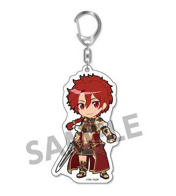 main photo of Pic-Lil! Fate/Grand Order Trading Acrylic Keychain: Rider/Alexander