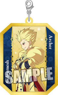 main photo of Fate/Grand Order Trading Zipper Mascot: Archer/Gilgamesh