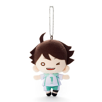 main photo of Nitotan Haikyuu!! Plush w/Ball Chain: Tooru Oikawa