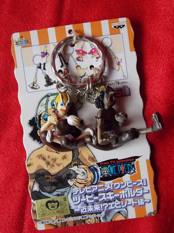 main photo of One Piece Twin Keyring: Usopp