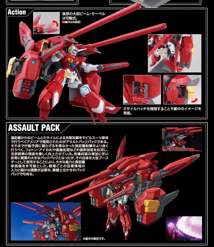 Hgrc Yg 111 Gundam G Self Assalt Pack Equiped Type My Anime Shelf