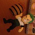 One Piece Kampai Keychains: Roronoa Zoro