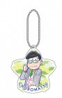 main photo of Osomatsu-san Trading Acrylic Charm Sakura Ver.: Choromatsu