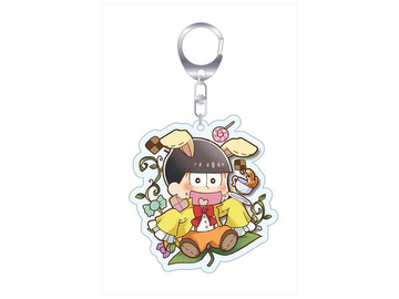 main photo of Pulish Osomatsu-san Trading Acrylic Keychain Alice Ver.: Juushimatsu