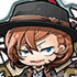 Bungou Stray Dogs Deforme Acrylic Keychain: Nakahara Chuuya