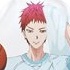 Kuroko no Basket Egaki Oroshi Acrylic Charm: Akashi Seijuro