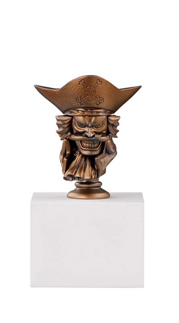 main photo of Ichiban Kuji One Piece THE GREAT GALLERY ~Chouten o Kiwameshi Monotachi~: Gol D. Roger Bust Desktop Figure