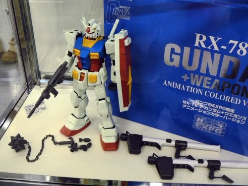 Pg Rx 78 2 Gundam Weapons Animation Color Ver My Anime Shelf