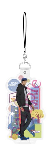 main photo of Kuroko's Basketball CharaVini Strap: Aomine Daiki