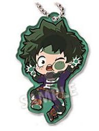 main photo of Boku no Hero Academia Pita! Deforme Acrylic Keychain: Midoriya Izuku