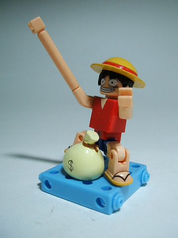 main photo of One Piece DeQue Figure Series 1: Luffy