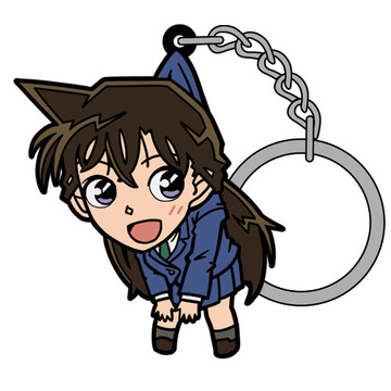 main photo of Detective Conan Tsumamare Rubber Keychain: Mouri Ran