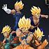 Characters Collection Series The Saiyans Resin Statue