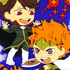 Haikyuu!! Cross team match! Rubber strap: Hinata Shouyou & Oikawa Tooru