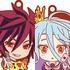 Nendoroid Plus No Game No Life Rubber Straps Kuuhaku Set: Sora & Shiro