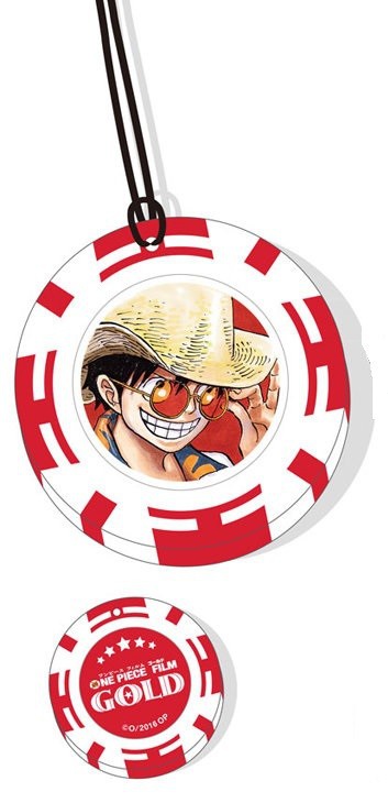 main photo of One Piece Film Gold Special Casino Chips: Monkey D. Luffy