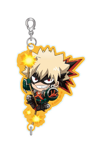 main photo of Boku no Hero Academia Tsunagaru! Acrylic Charm: Katsuki Bakugou