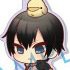 Katekyo Hitman Reborn! YuraYura Charm Collection: Hibari Kyoya & Hibird & Roll