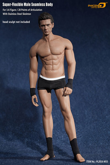 main photo of Super Flexible Male Seamless Body Stainless Steel Skeleton