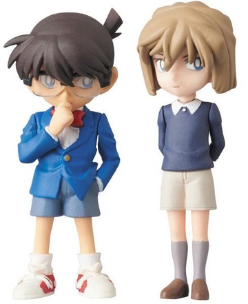 main photo of Ultra Detail Figure No.307 UDF Edogawa Conan & Haibara Ai Set