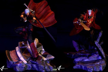 main photo of Diorama Sons of Sparda Dante Sparda & Dante Sparda Devil Trigger Ver.