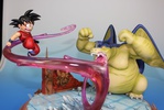 photo of Goku vs Giran Resin Statue