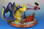 photo of Goku vs Giran Resin Statue