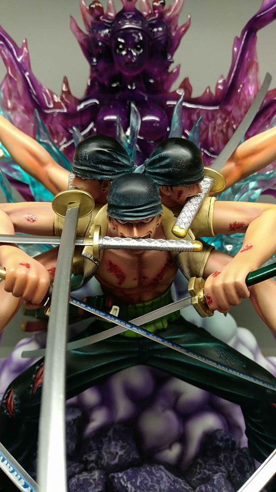 One Piece Figure - Zoro Kyutoryu Ashura