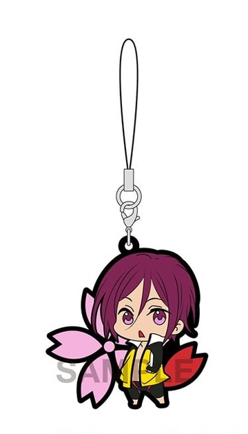 main photo of Eiga High☆Speed! -Free! Starting Days- Rubber Strap Vol. 2: Matsuoka Rin