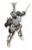 photo of Stands Collection Figure Keyholder Vol.1: Silver Chariot