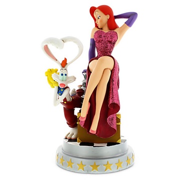 main photo of Disney Parks Limited Edition Sculptures: Jessica and Roger Rabbit