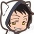 SERVAMP Trading Rubber Strap Cat Collection: Tsurugi Kamiya