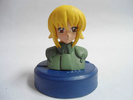 photo of Gundam Seed Destiny Pepsi Twist Bottle Cap Figure #11: Cagalli Yula Athha bust