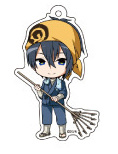 main photo of Touken Ranbu -ONLINE- Animega Cafe Acrylic Keychain vol.1: Mikazuki Munechika 