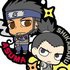 NARUTO Shippuden Oshiego no Ore-tachi datte bayo! Rubber Mascot Buddy Colle: Nara Shikamaru & Asuma