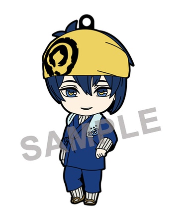 main photo of Nendoroid Plus Rubber Strap Touken Ranbu -ONLINE-: Mikazuki Munechika Uchiban Co-de Ver.