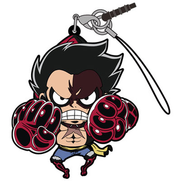 main photo of One Piece Tsumamare Earphone Jack Accessory: Monkey D. Luffy Gear 4