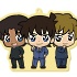 Detective Conan ChokoKawa Twin Rubber Strap: High School Detective