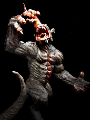 main photo of No. 112 Zodd Version II Statue Exclusive 2 Bloody Ver. with Knight of Skeleton Bust-Up: Dark Iron 