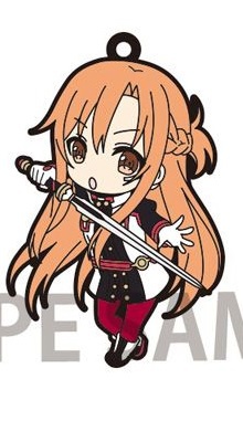 main photo of Sword Art Online the Movie Ordinal Scale Trading Rubber Strap: Asuna Yuuki