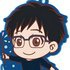 Yuri on Ice Toji Colle Rubber Clip Badge Vol.1: Yuri Katsuki