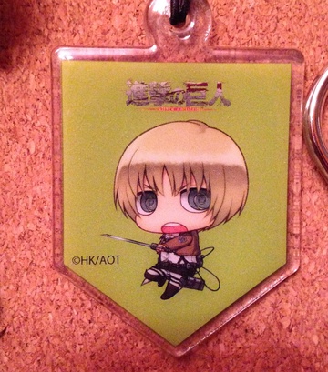 main photo of Attack on Titan Original Acrylic Keychain: Armin
