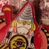 One Piece Universal Studios Japan Metal Keychain: Franky Shogun